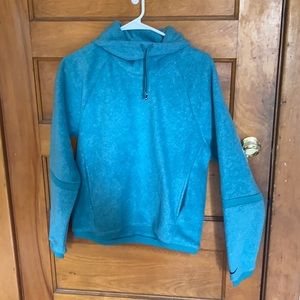 Fuzzy Nike cowl neck